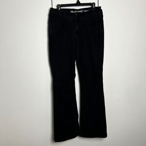 Wallflower Luscious Curvy Fit Black Flare Jeans Womens 11 REG
